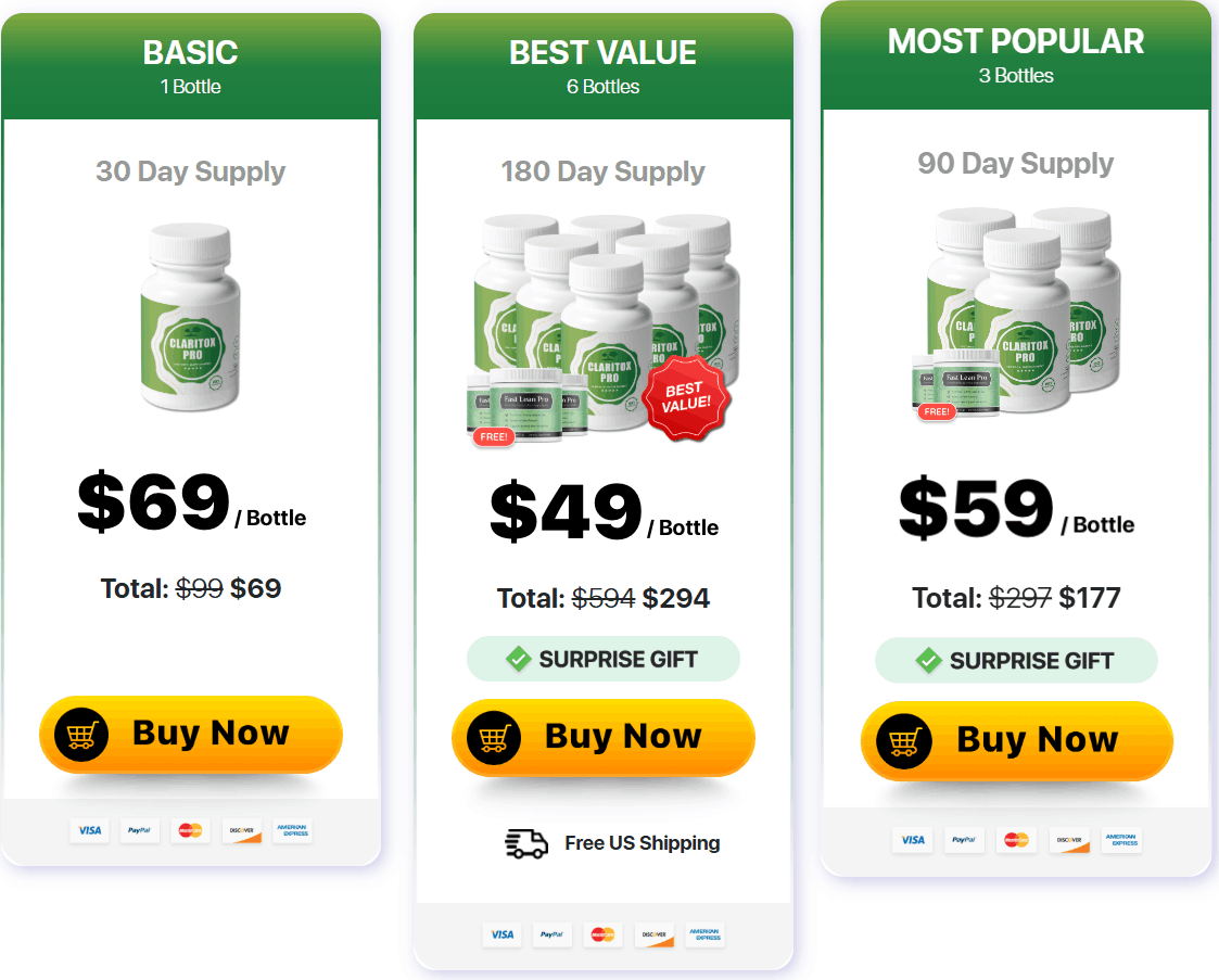 Claritox Pro buy now